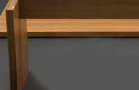 Tisch-mit-Plattengestell-Holz-Gestell-Detail